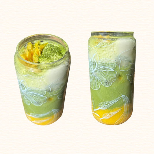 癒しのマンゴー抹茶ラテ