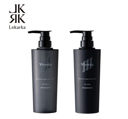 【正規品販売店】レカルカ Lekarka Vivorka モイスチャースムージング シャンプー・トリートメント 450mL