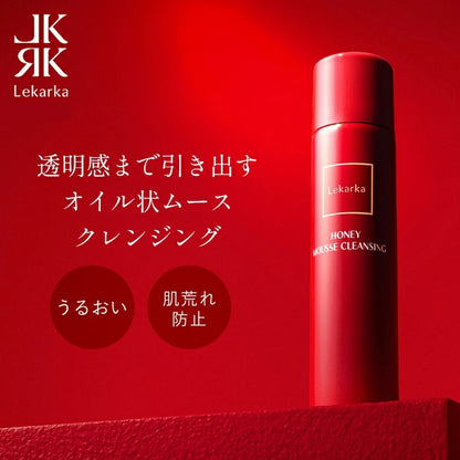 【正規品販売店】レカルカ Lekarka ハニームースクレンジング 120g クレンジング